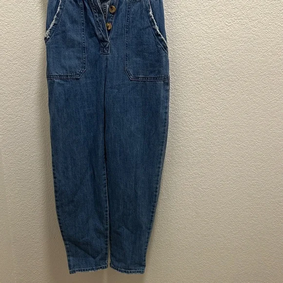 Show Me Your MuMu Denim Jumpsuit - Picture 2 of 9